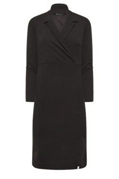 YOURS PETITE Curve Black Scuba Blazer Dress -JOICY Clothing Shop af87a3cf fa81 4c 174447 X