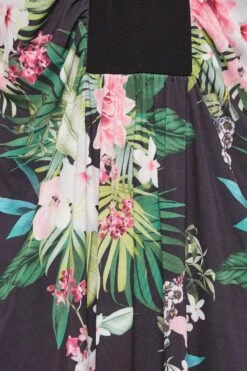 YOURS LONDON Curve Black Tropical Print Maxi Dress -JOICY Clothing Shop b2e3869c f733 48 162186 Z
