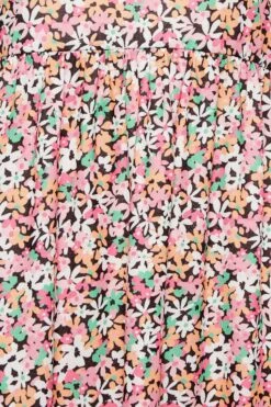 YOURS PETITE Curve Pink Ditsy Floral Print Smock Dress -JOICY Clothing Shop b75c63f3 bdc3 44 174424 Z