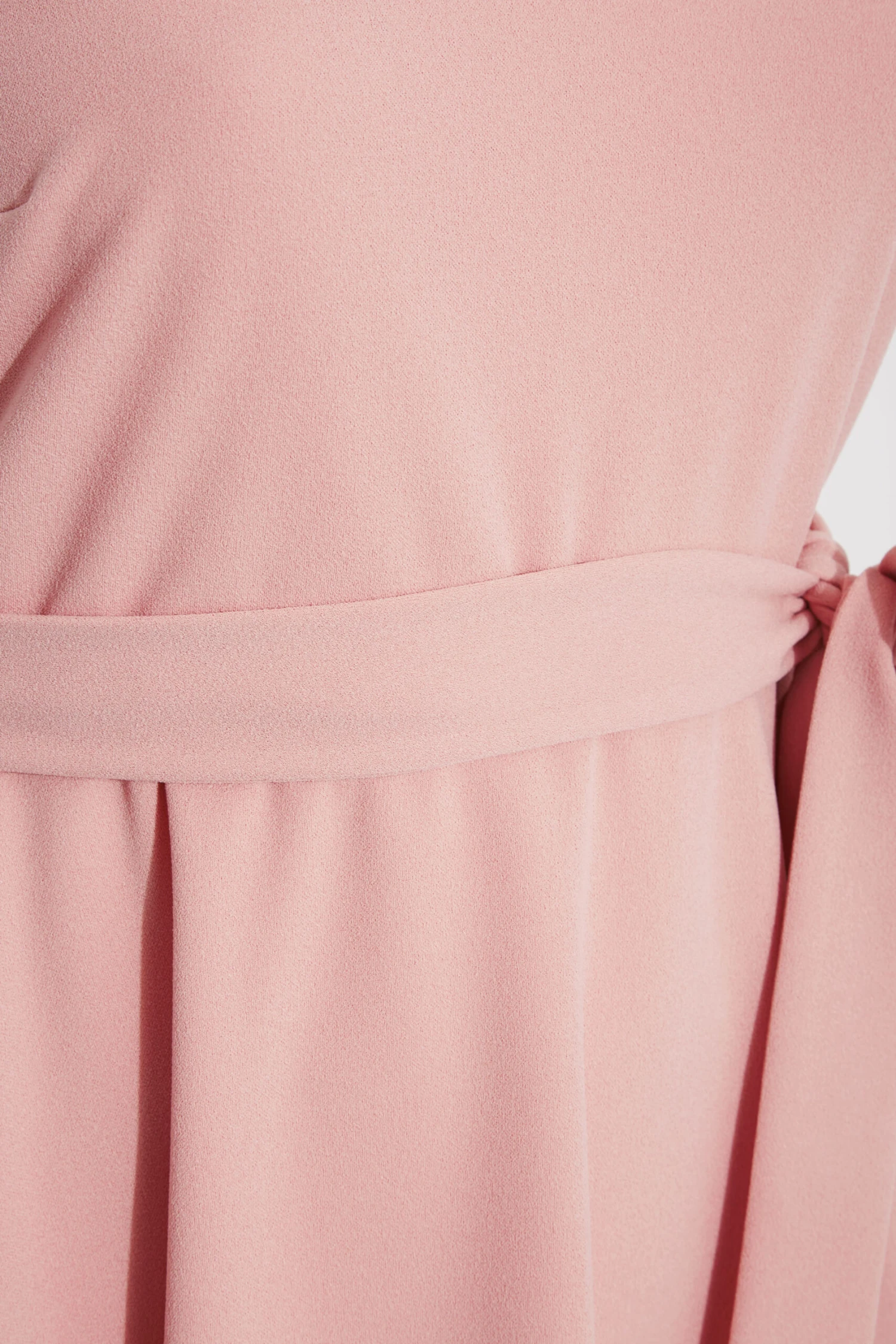 YOURS LONDON Curve Pink Mesh Panel Skater Dress 4 YOURS LONDON Curve Pink Mesh Panel Skater Dress - Image 4