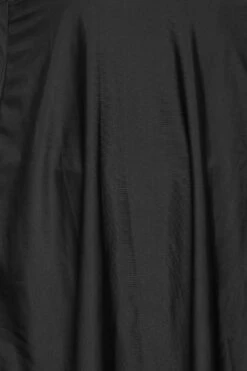 YOURS Curve Black Drawstring Shoulder Plunge Tummy Control Swim Dress -JOICY Clothing Shop bf97577e 58b8 42 150270 Z1