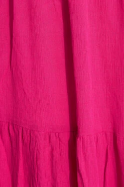 YOURS Curve Hot Pink Sleeveless Crinkle Dress -JOICY Clothing Shop c31d158e e81f 4b 137121 Z