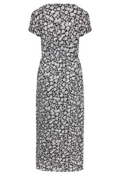 YOURS Curve Black Floral Maxi T-Shirt Dress -JOICY Clothing Shop c5a5f3b4 eefe 4b 137300 Y