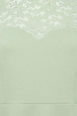 YOURS LONDON Curve Sage Green Lace Sweetheart Midi Dress 9 YOURS LONDON Curve Sage Green Lace Sweetheart Midi Dress -JOICY Clothing Shop c5fbabc6 2567 4e 162213 Z