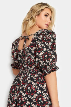 LIMITED COLLECTION Curve Black Mixed Print Sweetheart Dress 8 LIMITED COLLECTION Curve Black Mixed Print Sweetheart Dress -JOICY Clothing Shop d9f6d33b 08f8 47 215679 D