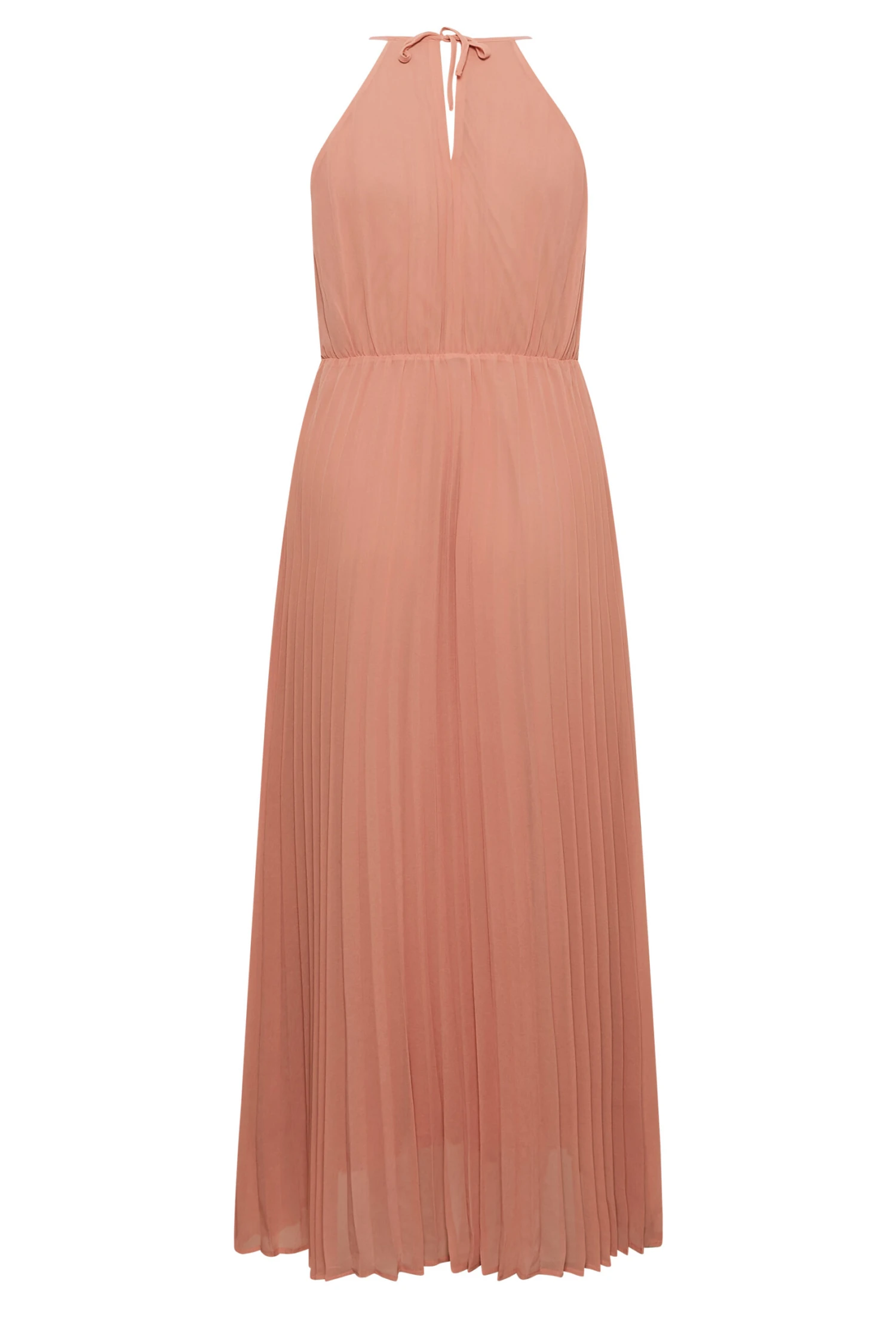 YOURS LONDON Curve Pink Pleated Maxi Dress 6 YOURS LONDON Curve Pink Pleated Maxi Dress - Image 6