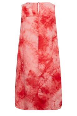 YOURS Curve Coral Orange Tie Dye Print Swing Dress 11 YOURS Curve Coral Orange Tie Dye Print Swing Dress -JOICY Clothing Shop e113e1cf b788 43 137445 Y