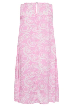 YOURS Curve Light Pink Tie Dye Print Swing Dress -JOICY Clothing Shop e9456700 4bf8 41 137447 Y