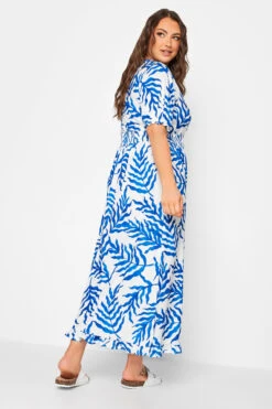 LIMITED COLLECTION Curve White Floral Print Maxi Dress -JOICY Clothing Shop f1039cef 6907 49 215792 C