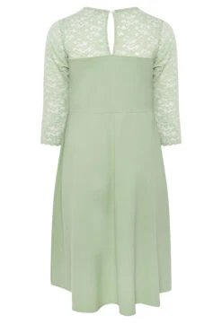 YOURS LONDON Curve Sage Green Lace Sweetheart Midi Dress 11 YOURS LONDON Curve Sage Green Lace Sweetheart Midi Dress -JOICY Clothing Shop f25a6332 c209 48 162213 Y