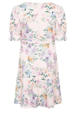 YOURS LONDON Curve Pink Floral Print Puff Sleeve Dress 11 YOURS LONDON Curve Pink Floral Print Puff Sleeve Dress -JOICY Clothing Shop f293118e 15f0 42 162203 Y