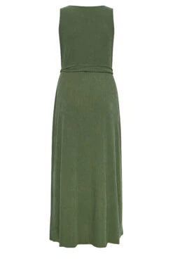 YOURS Curve Green Button Through Sleeveless Maxi Dress -JOICY Clothing Shop f57893fa 654a 4f 137542 Y